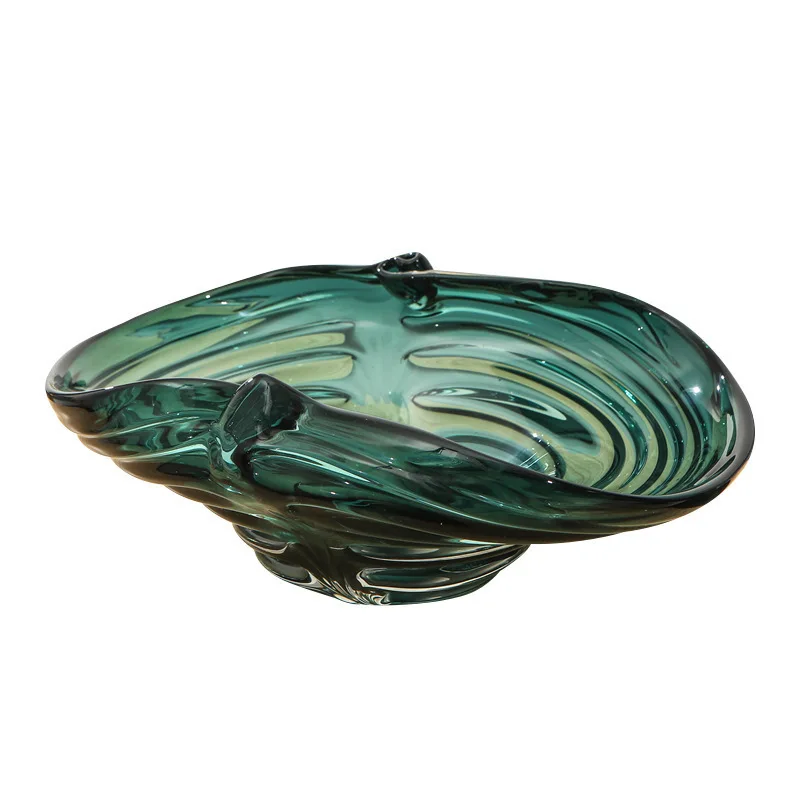 Craft Nordic Style Fashion Light Luxury Fruit Plate Modern Home Ornament Soft Decoration