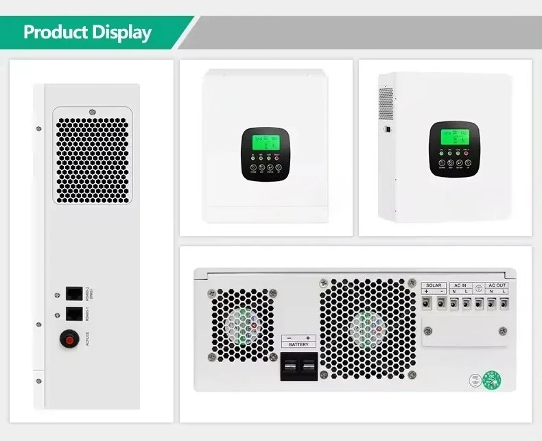 Single Phase Ongrid Hybrid Solar Inverter With Wifi 6.2 48V 10000 Watt Pure Sine Wave On Off Grid HFP-image