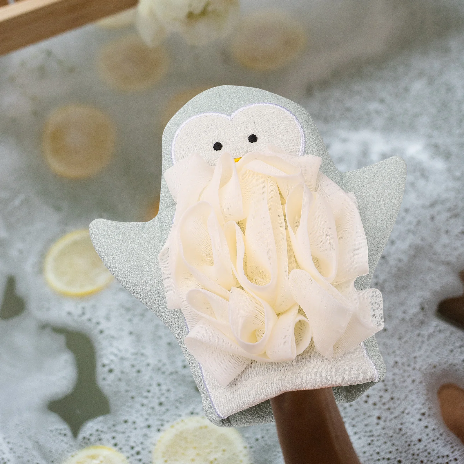 

Shower Gloves Exfoliating Mittens for Bathing High Quality Scrubbing Mitt for Deep Clean and Soft Skin Feel Bath Mittens