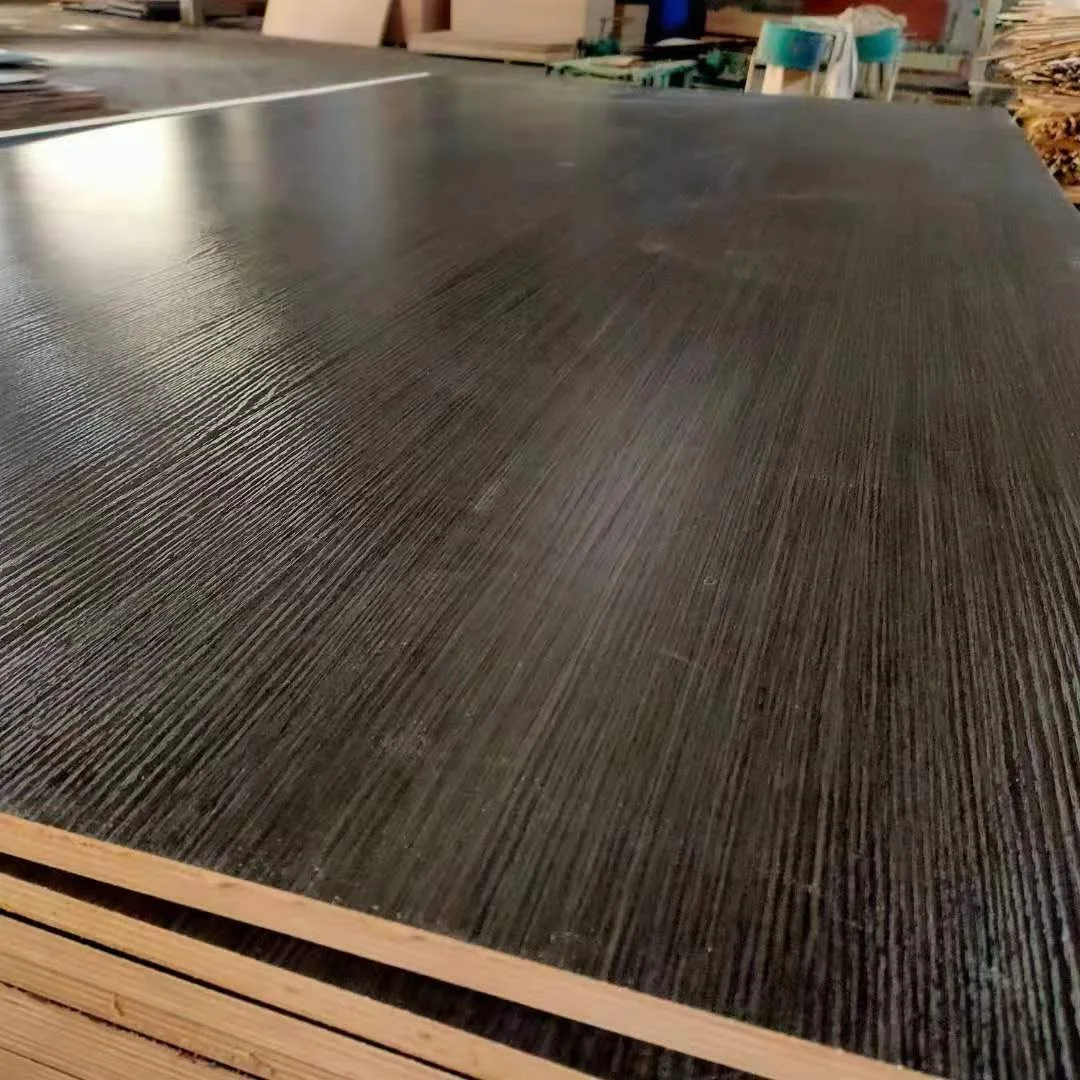 خشب رقائقي من الميلامين المصفح PVC بلون الحبوب الخشبية ذات الوجهين للأثاث (الباب، السرير. وما إلى ذلك، الأرضيات المصفحة