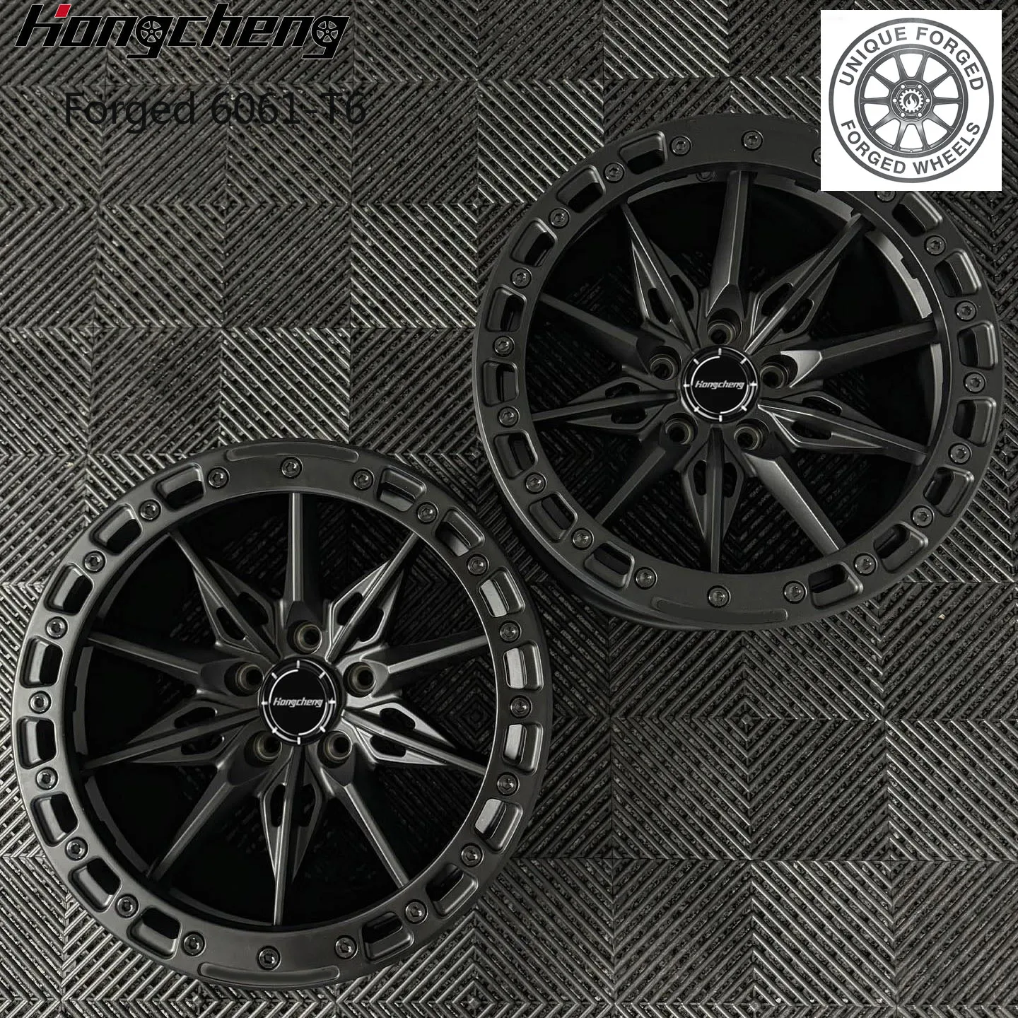 

New model of 26 17x10.5 Fully Forged 6061-T6 Aluminum 5X112 Deep Concave Beadlock Wheels for A90 MK5
