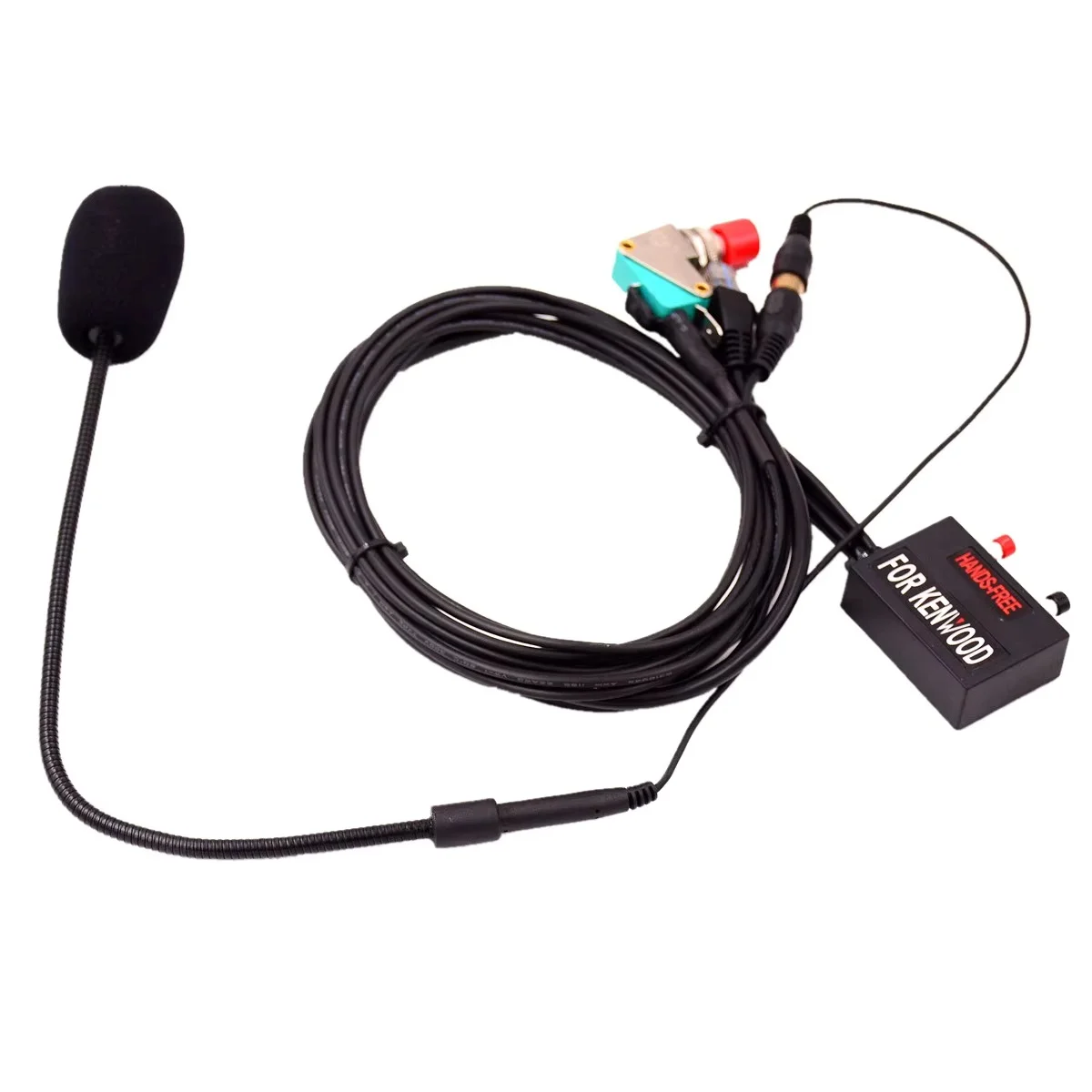 Alto-falante de microfone viva-voz para rádio móvel Kenwood TM481 TM471 TK8108 TM281