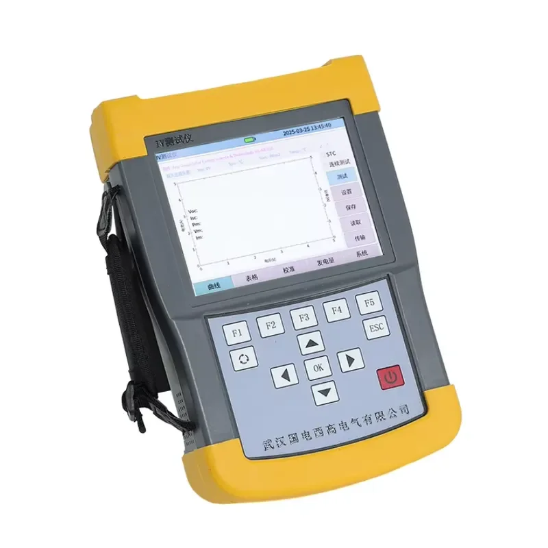 HVHIPOT Handheld Type 200V 20A PV Array IV Curve Tester Solar Panel Tracers Solar Energy