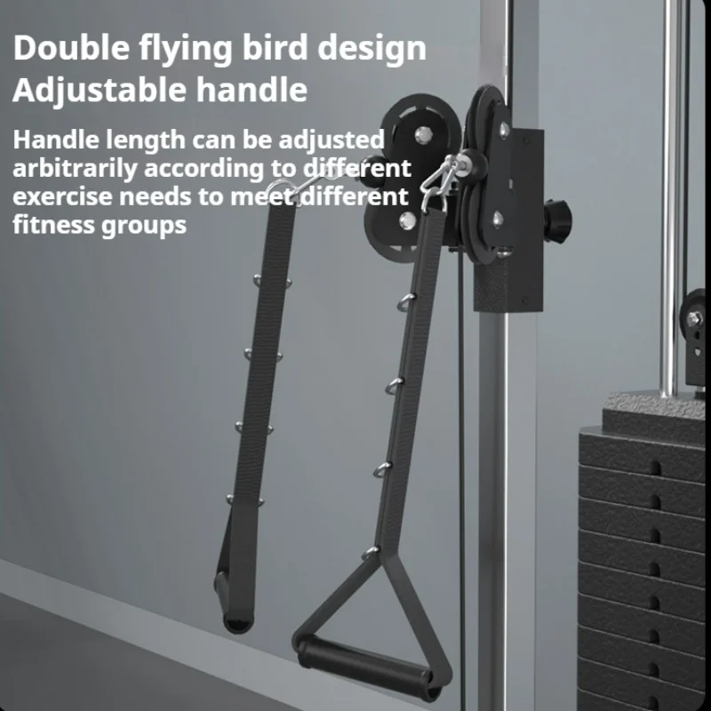The wall flying bird with counterweight comprehensive training machine is a strength fitness equipment Integrated Fitness