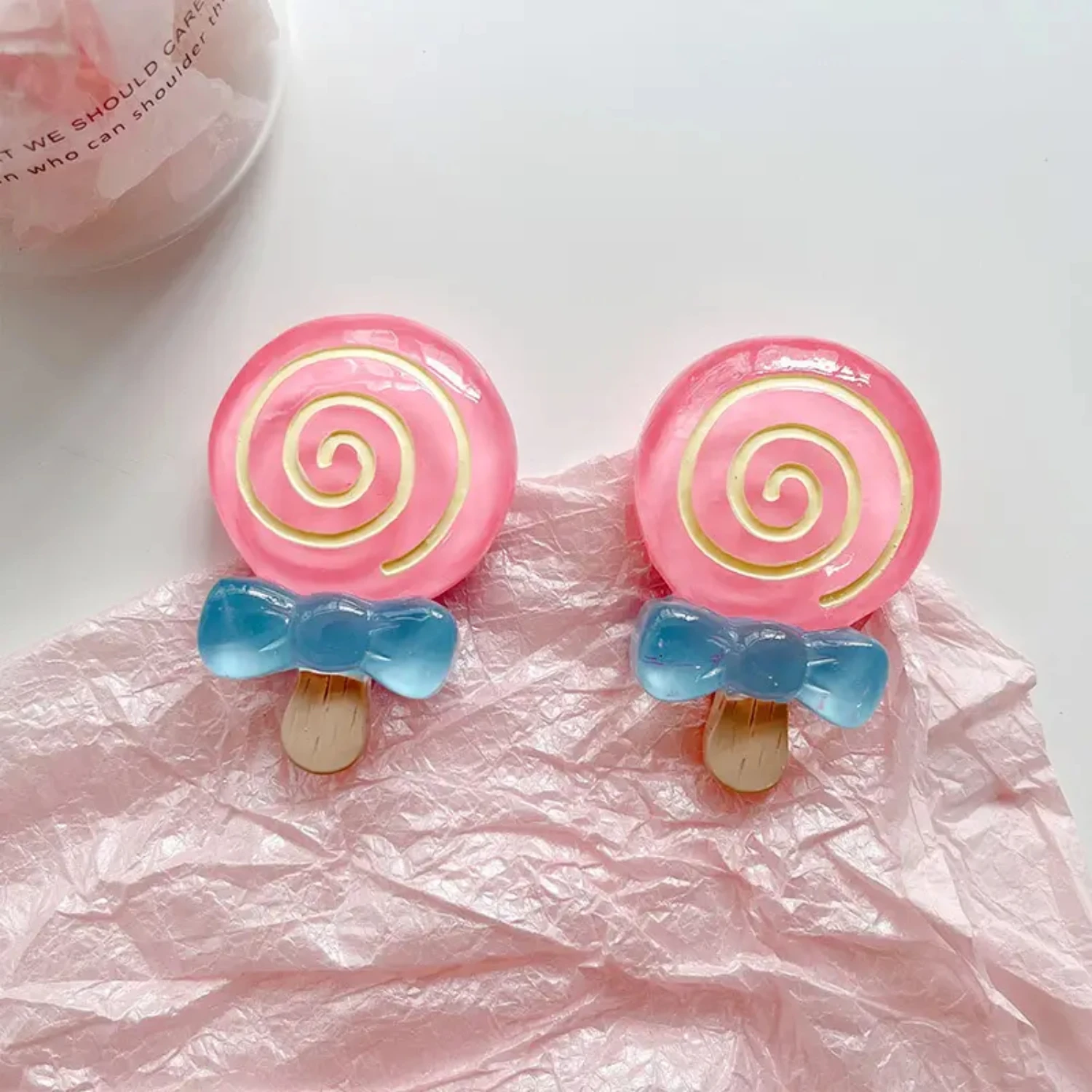 3D Lollipop Korea Epoxy Cute Stand For Cell Phone Grip Tok Mobile Holder Griptok For IPhone 13 Pro Max IPad Car Bracket