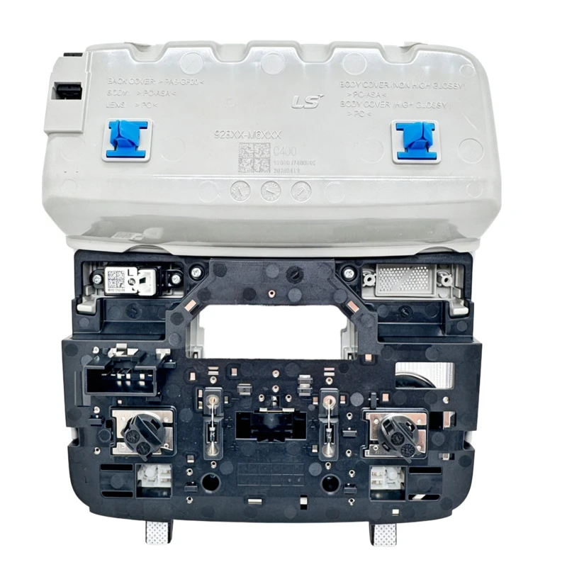 92800M6010 Gray Overhead Console Lamp Assembly (Without Sunroof Switch) for Kia Forte 2019-2023 CEED 2020-2025 OEM 92800-M6010