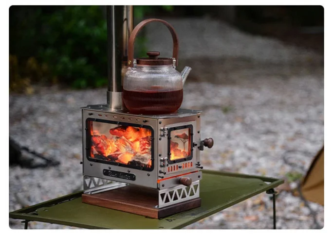 Mini Stufa a Legna Portatile i - Outdoor Camping Fireplace recensione e prezzo