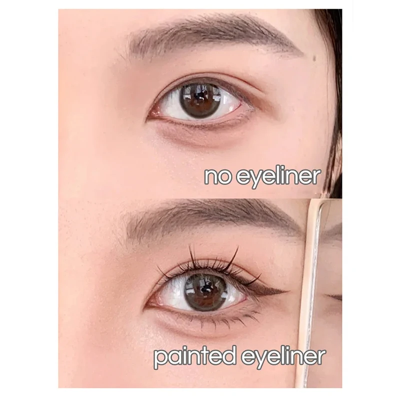 Liquid Eyeliner Pen Waterproof Smudge-proof Fast and Precise Makeup Quick and Smooth Drying New 2024