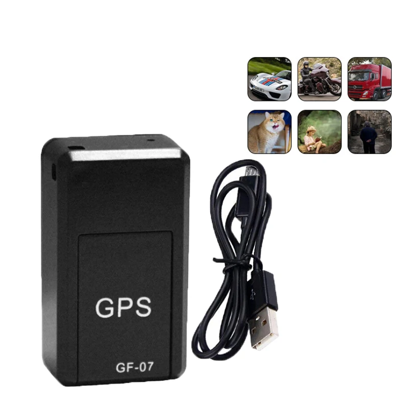 GF 07 Magnetic Mini Car Tracker GPS Real Time Tracking Locator Device Magnetic GPS Tracker Real-time Vehicle Locator Accessories