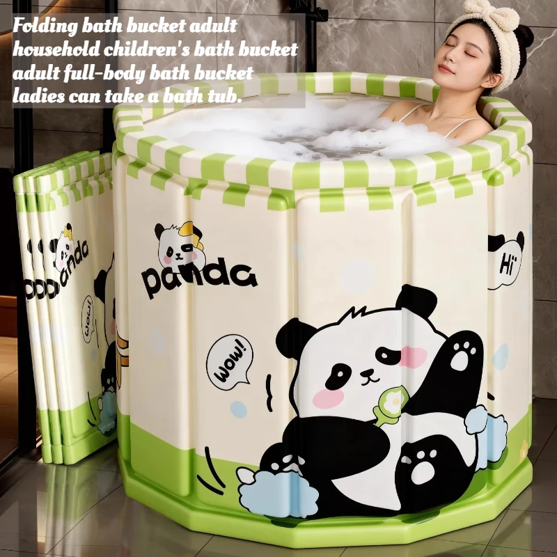 

Foot Lazy Foldable Bathtub Freestanding Hot Spa Portable Foldable Bathtub Adult Baby Opvouwbare Badkuip Cold Plunge Tub