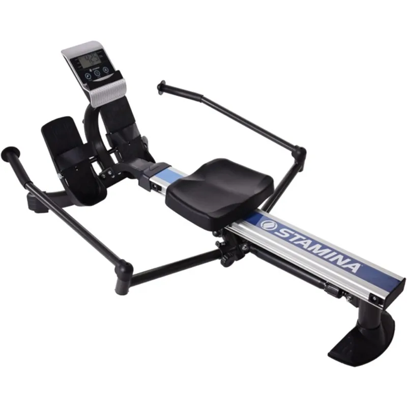 

Stamina BodyTrac Glider Hydraulic Rowing Machine with Smart Workout App - Rower Workout Machine with Cylinder Resistance