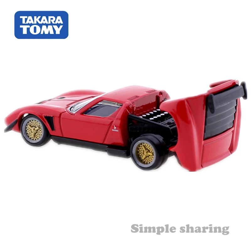 Takara Tomy Tomica Premium 05 Lamborghini Iota SVR 1:61 Car Model Replica Series Children Christmas Gifts Boy Toys 887157