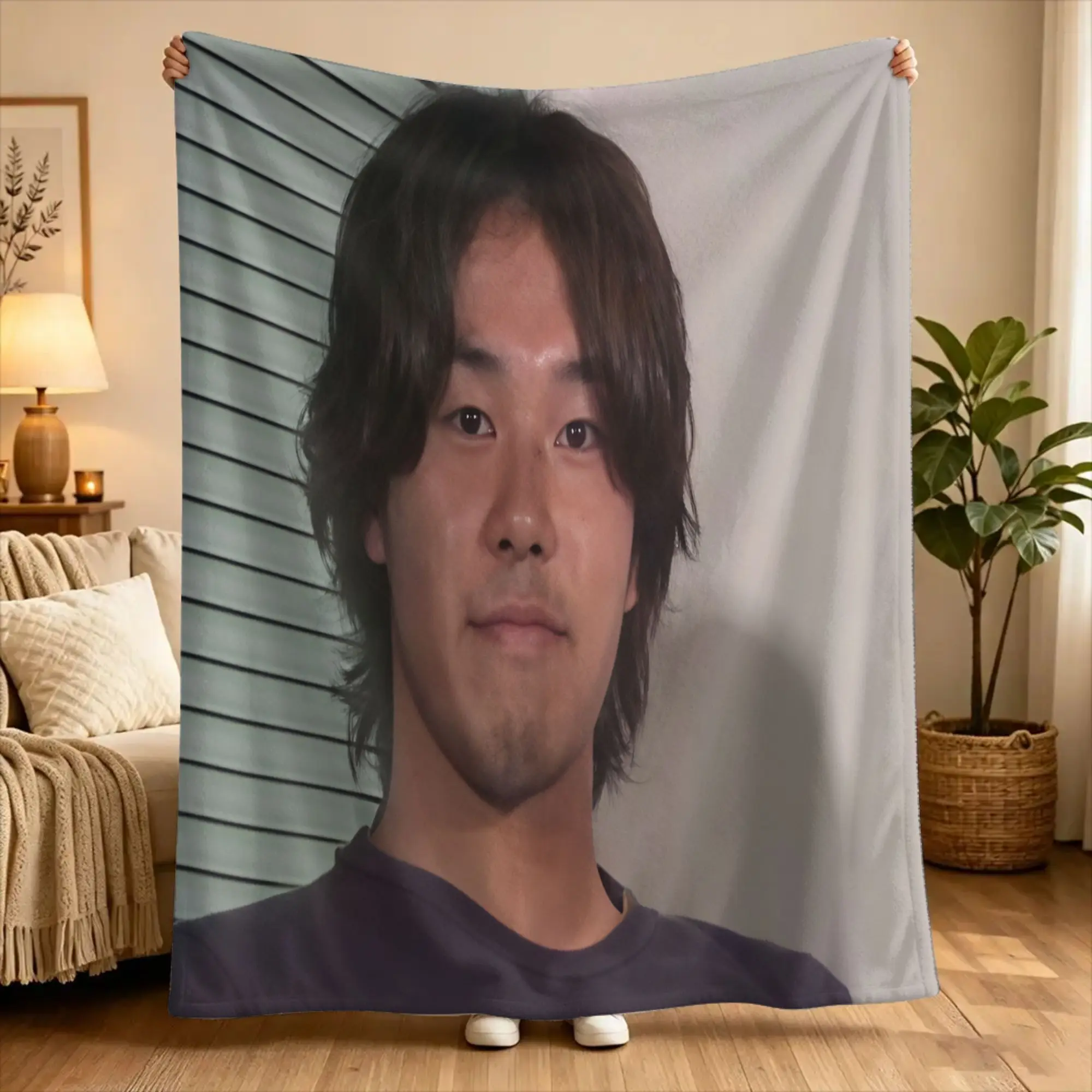 Super Warm Blanket Travel Yajuu Senpai Tadokoro Koji  Throw Blanket  Flannel Bedspread For Couch Bed Funny Sofa Bed Cover