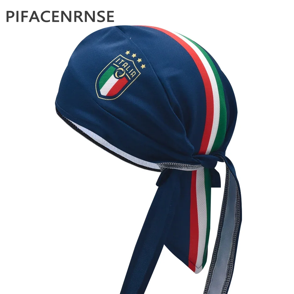 

Hot Italy Men's Blue Cycling Cap Headscarf Summer Outdoor Running Headscarf