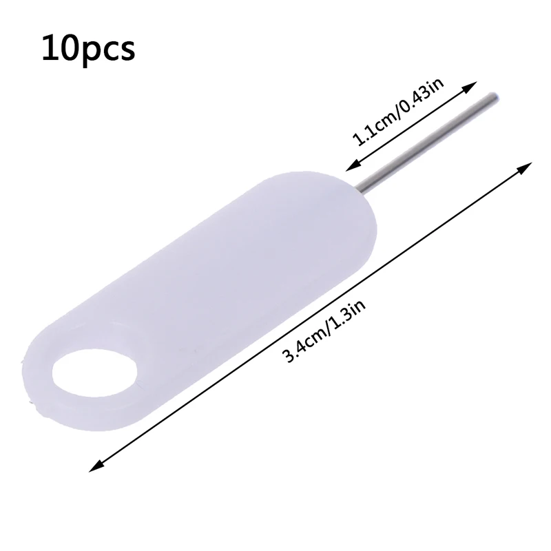 10Pcs Sim Card Tray Removal Pin Eject Opener Tool for Smartphones Tablets - view 6