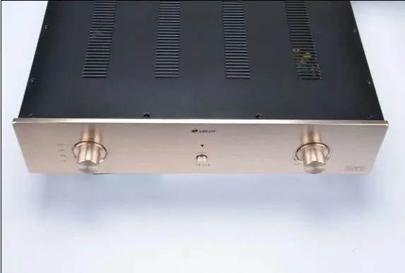 AMP95-B รวมเครื่องขยายเสียงแชสซีอลูมิเนียมเหล็กผสมกรณี Preamplifier กล่อง DIY