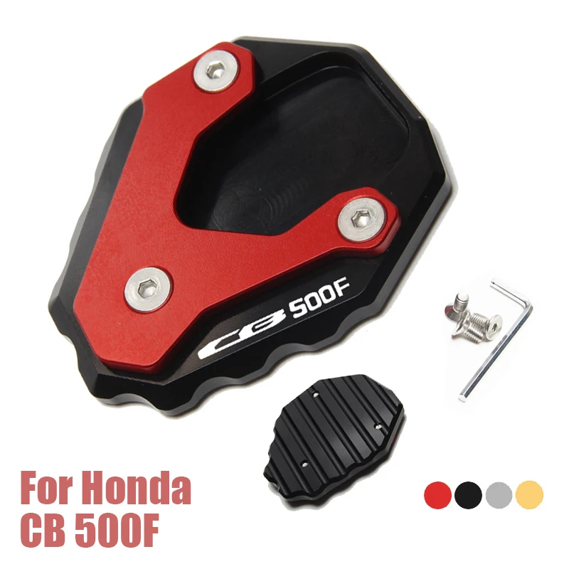 

Подставка для мотоцикла Honda CB500F, увеличенная подставка из алюминиевого сплава, противоскользящая боковая подставка, удлинительная пластина, аксессуары