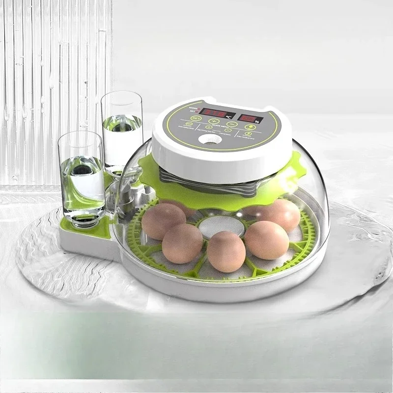 For Chicken Duck Quail Eggs ABS Plastic Egg Hatcher Automatic Compact Size Intelligent Control Home Farm Energy Saving