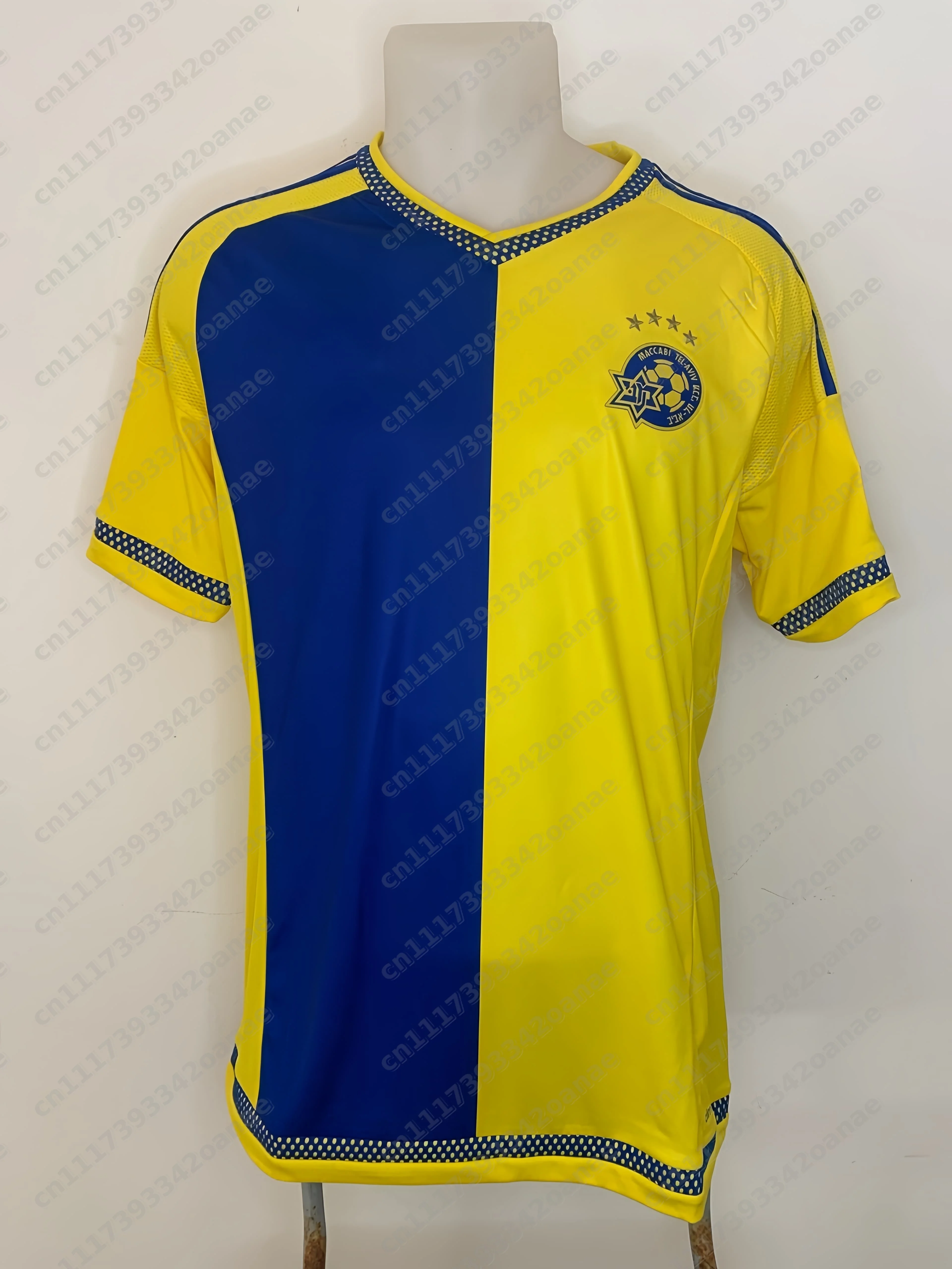 Maccabi Tel Aviv John Cruyff 14 Size Football Shirt Family Member Short Sleeve Football Shirt Fan Memorial Match Sports T-shirt
