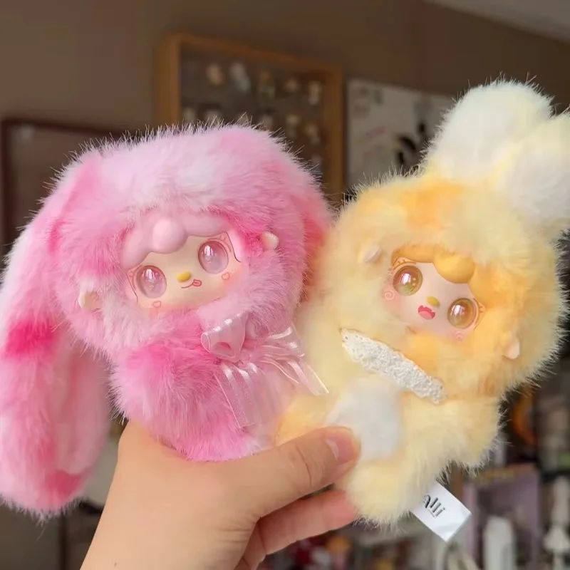 Yooki التنقل الأرنب أفخم صندوق أعمى لينة لطيف الفينيل دمية العصرية اللعب حقيبة قلادة المفاتيح صندوق غامض مفاجأة هدية تحصيل #4