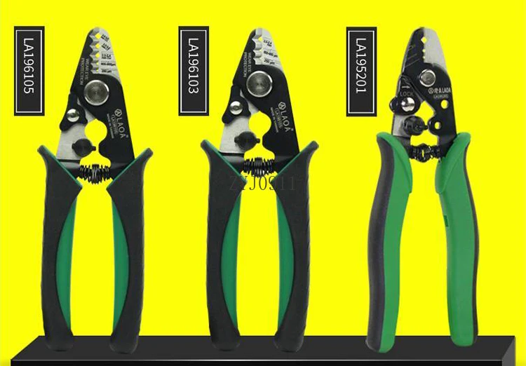 3/5-جزء شكل الألياف تجريد كماشة سلك متجرد المهنية S45C سبائك الصلب البصرية تجريد Multitool