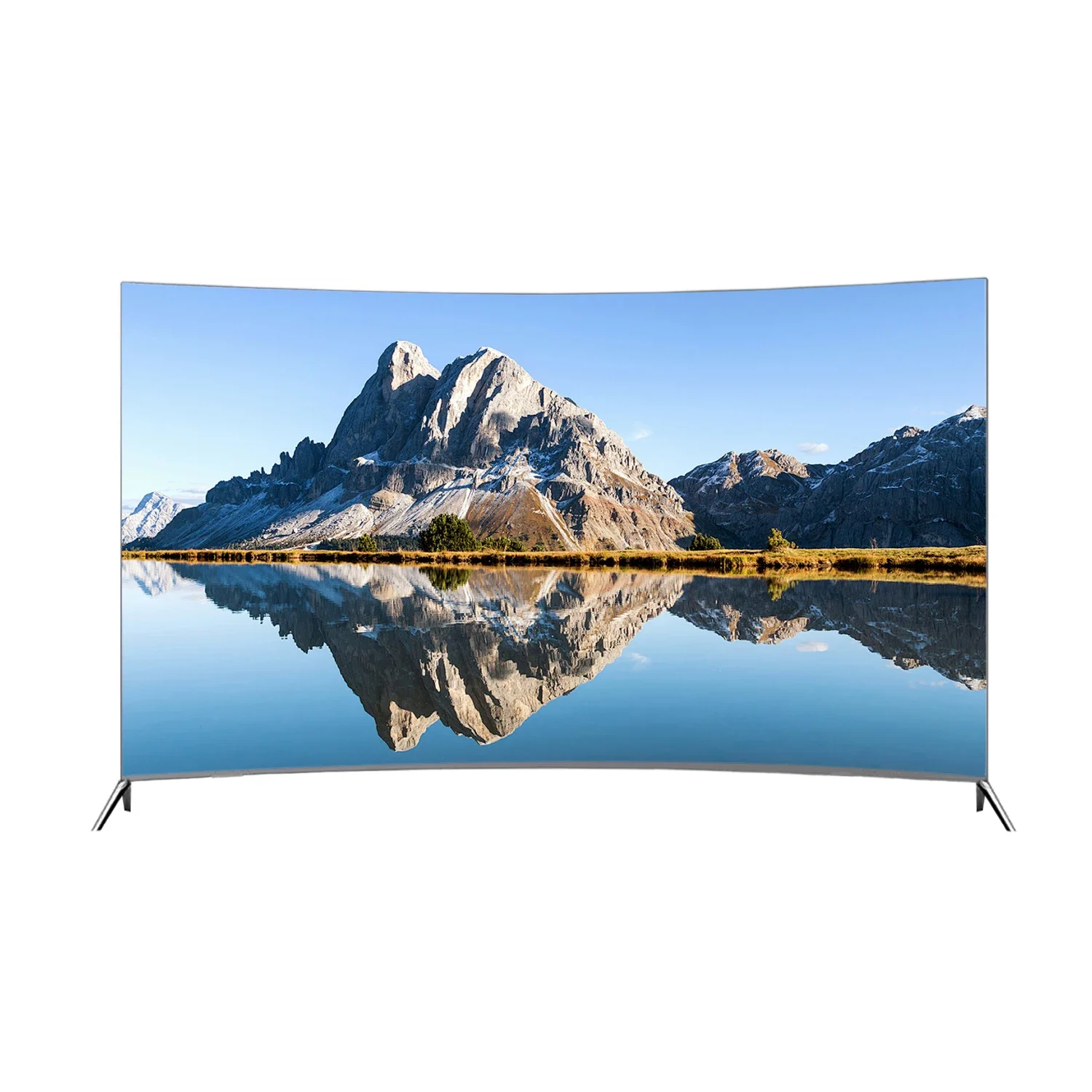 65 Inches smart High definition intelligent network curved TV,Can connect wired and wireless networks