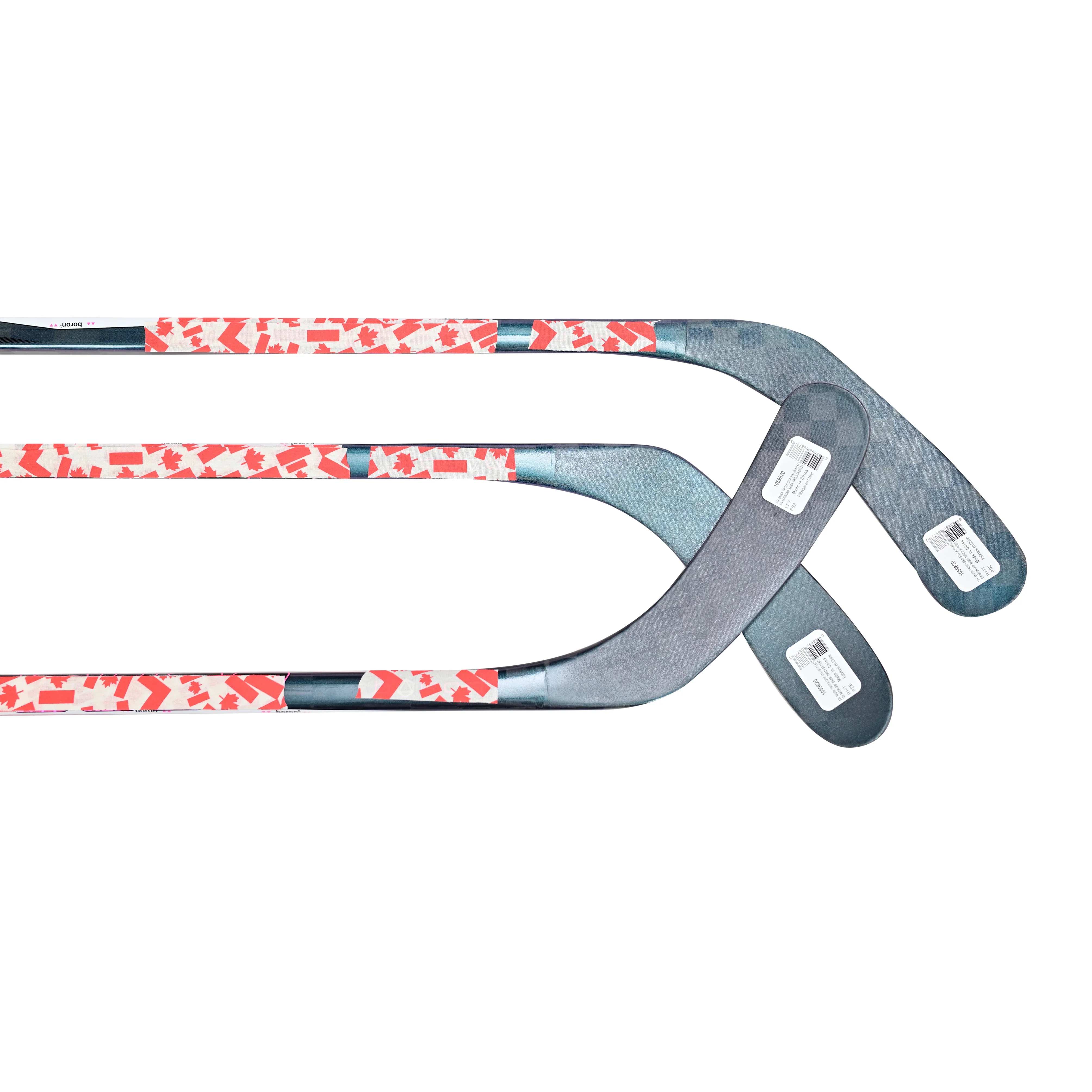 

[2 УПАКОВКИ][Twilite][Смешанные цвета] Хоккейная клюшка из углеродного волокна, Low Lick Point, Сумеречная красная ручка, Случайный цвет, SR, 2 шт.