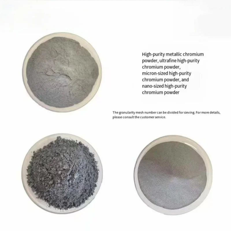 

Ultrafine High-Purity Chromium Powder Cr99.9% Micron Grade for Scientific Research