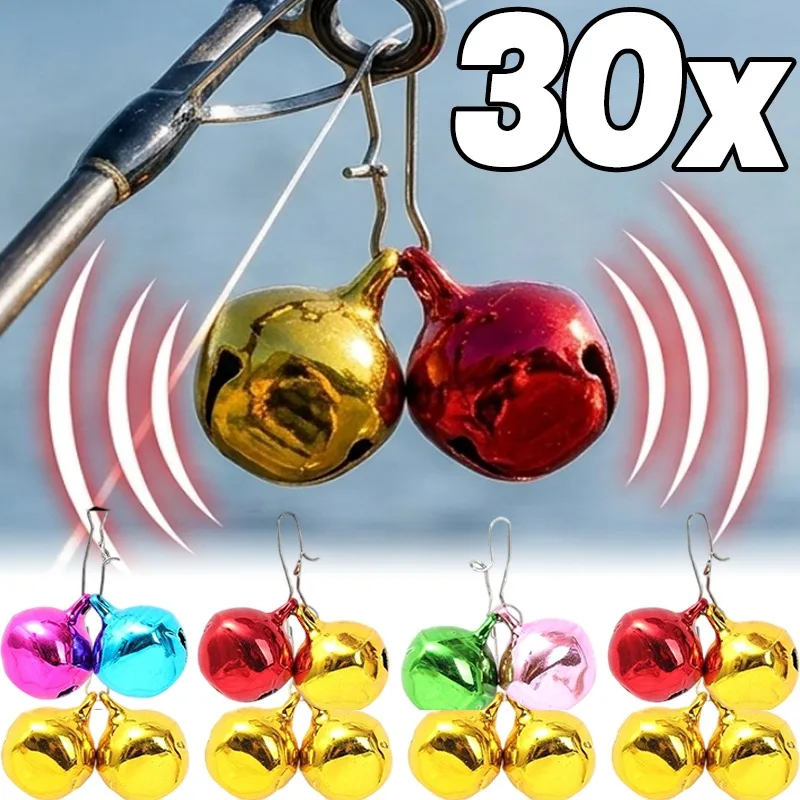 

Fishing Bite Alarm Dual Bells High Sensitive Automatic Ring Rod Tip Clip on Bell Alloy Carp Fishing Tackle Tools for Night Bank