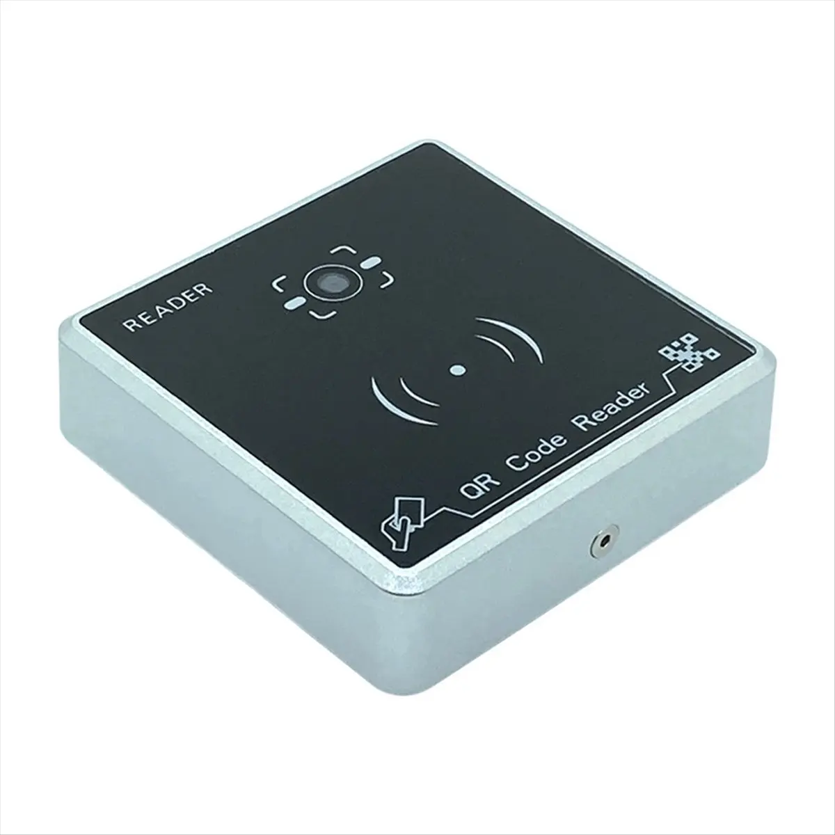 QR Code Reader Waterproof RFID Card Reader Access Control Card Reader Wiegand 26/34/66BIT Output Support CPU/IC/M1 Card-DT82
