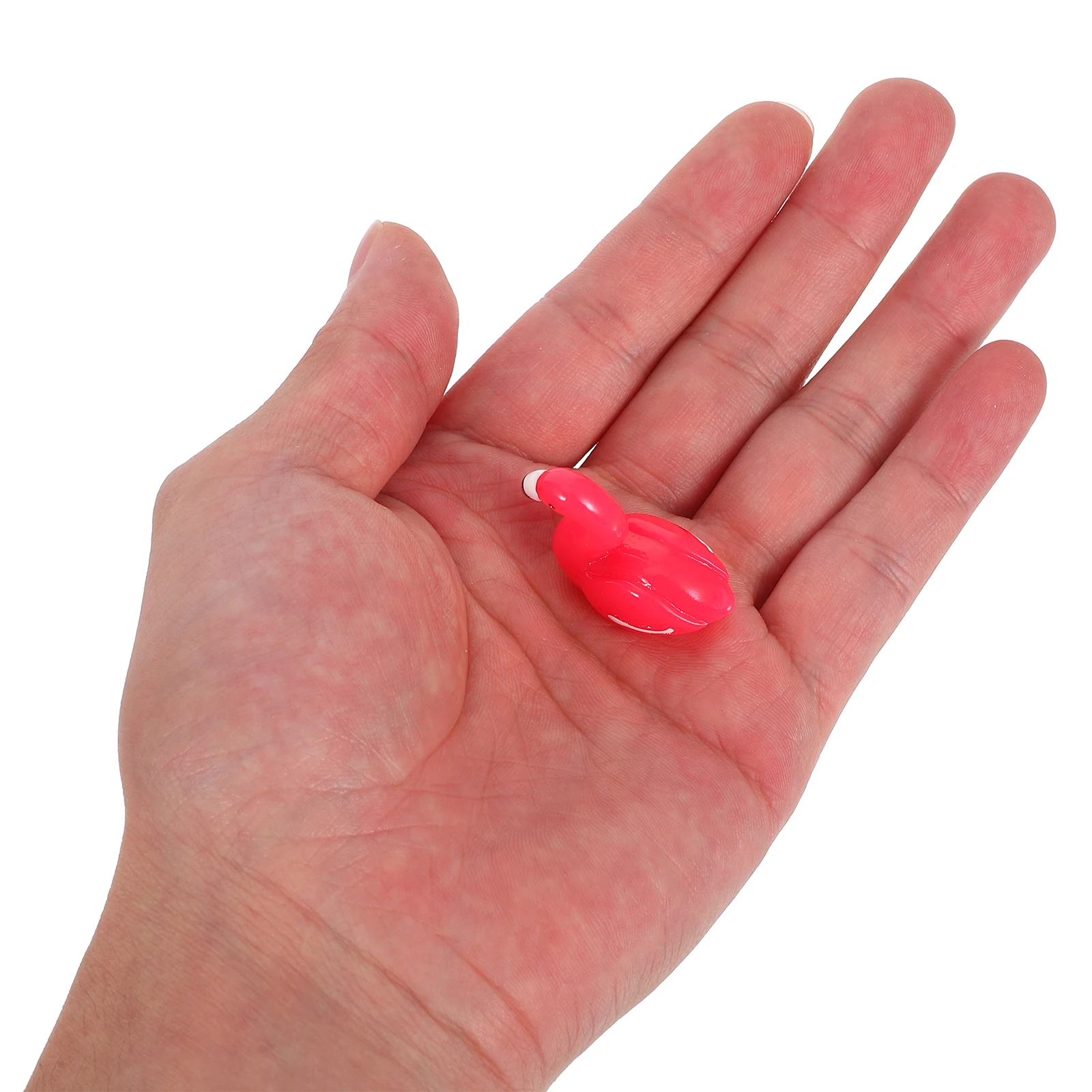 

100Pcs Mini Flamingos Resin Statues Tiny Pink Animal Figures DIY Micro Garden Fairy Decor Miniature Flamingo Resin Ornament