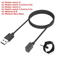 Fast Charging Cable For Redmi Watch 5/4 Magnetic USB Charging Cable Power Charge for Redmi Watch 2/5 Active/Lite/Mi 9/8 Charger