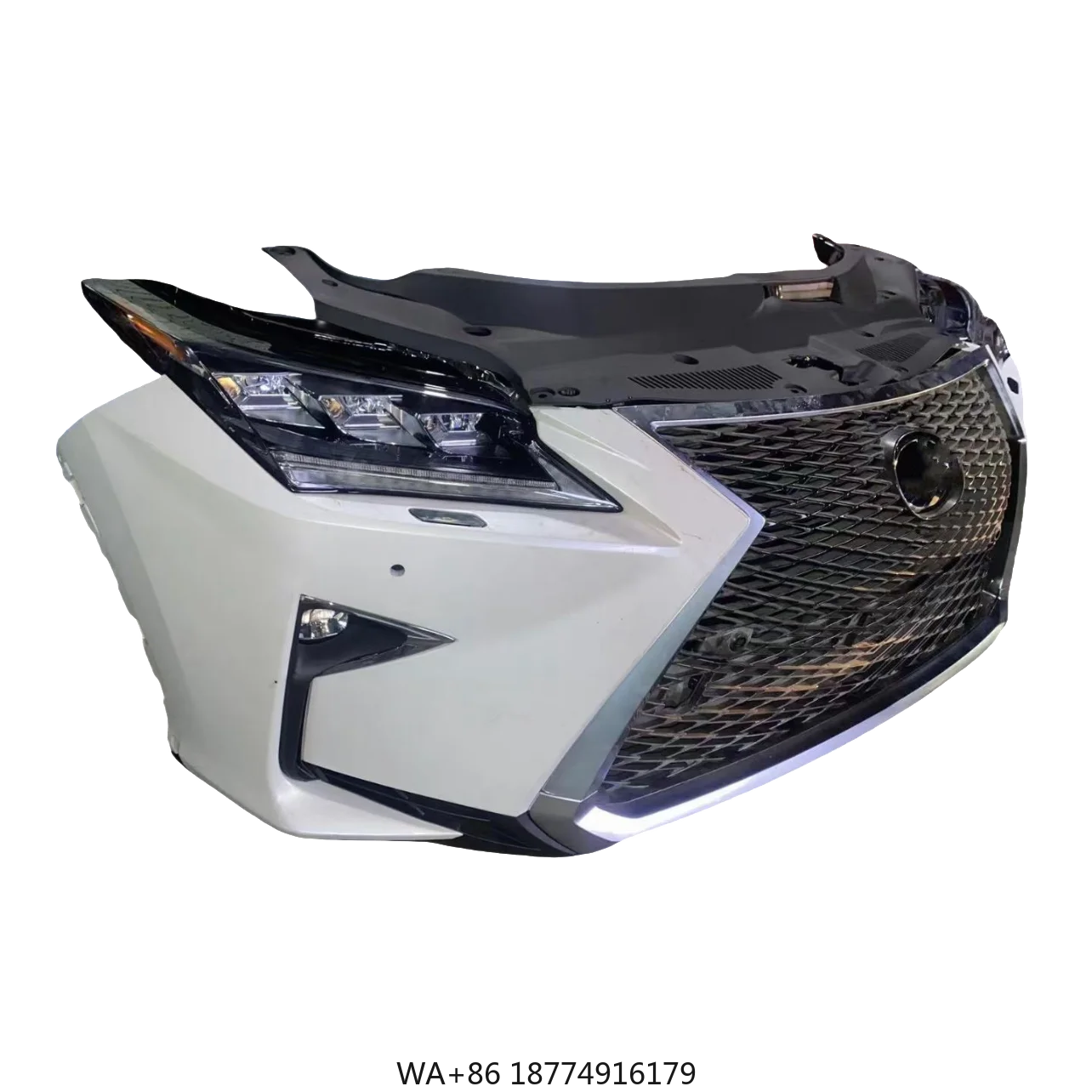 

Original Auto Spare Parts Body Kit Parts with Grille White Car Bumper Assembly for RX270