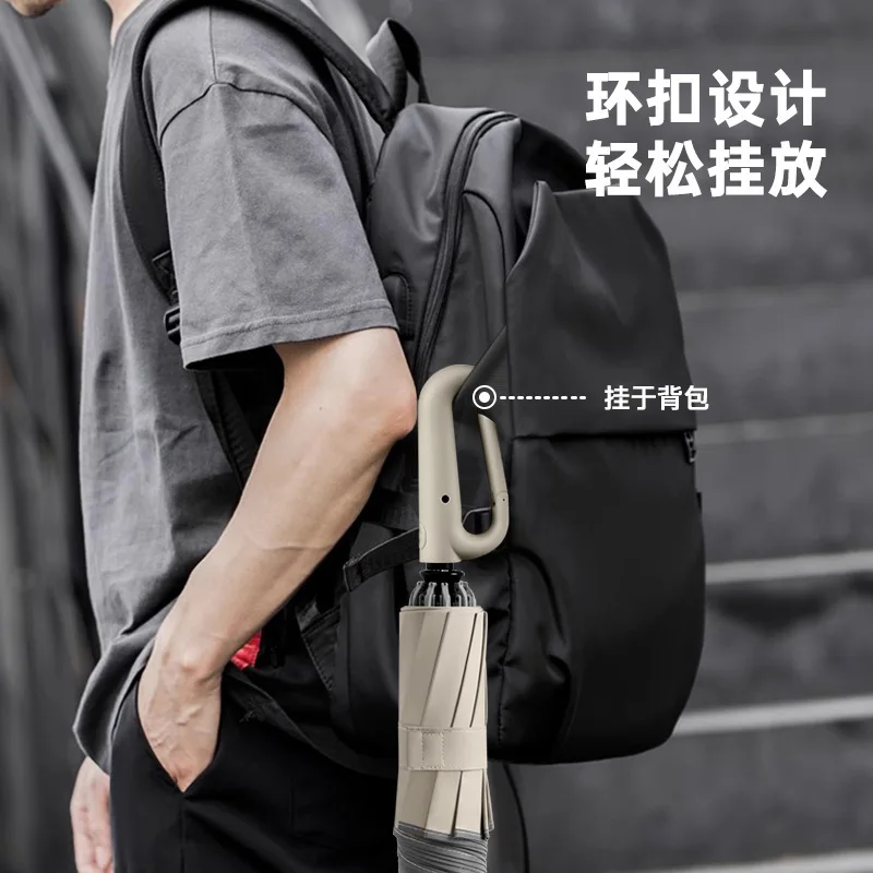 Umbrella Ring Buckle Reverse Umbrella Automatic Sunshade Sunscreen Umbrella