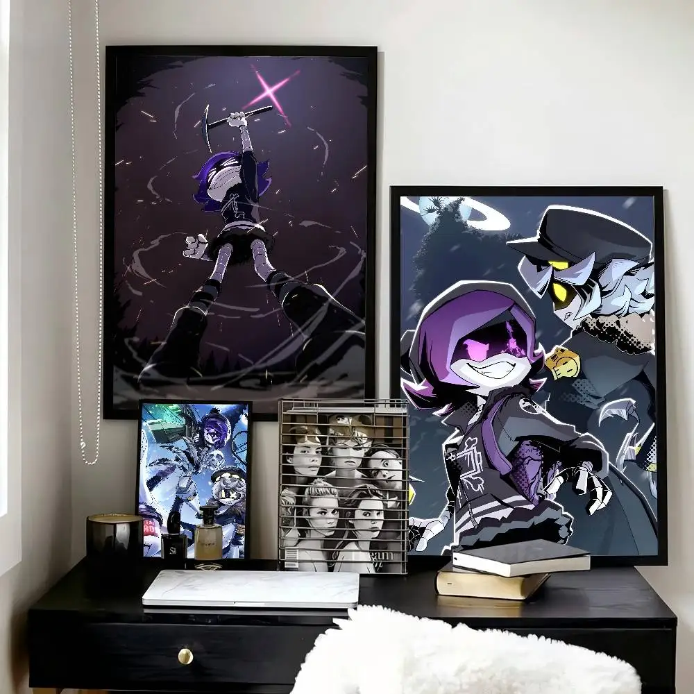 M-Murder D-Drones Whitepaper Game   Posters High Quality Self-adhesive Wall Art Decorations Color Prints Sticky
