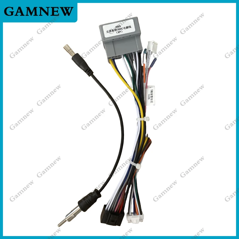 Car Wiring Harness Power Cable Adapter Canbus Box Decoder For Jeep Compass Patriot Wrangler 300C RP5-CH-004 CH-SS-04