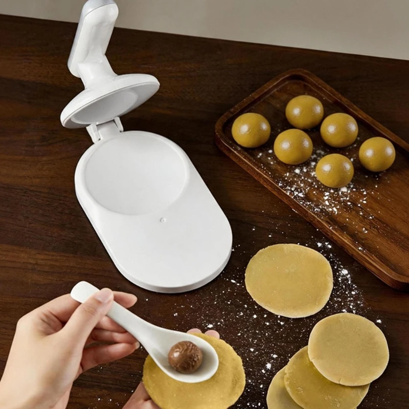 Dumpling Wrapper Maker Tool for Home Cooks and Regular Kitchen Use A2BB