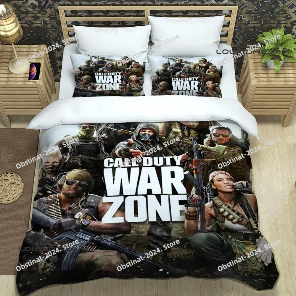Código de juego, juegos de cama call of duty, juego de suministros de cama exquisitos, funda nórdica, edredón, juego de cama, regalo de cumpleaños de lujo