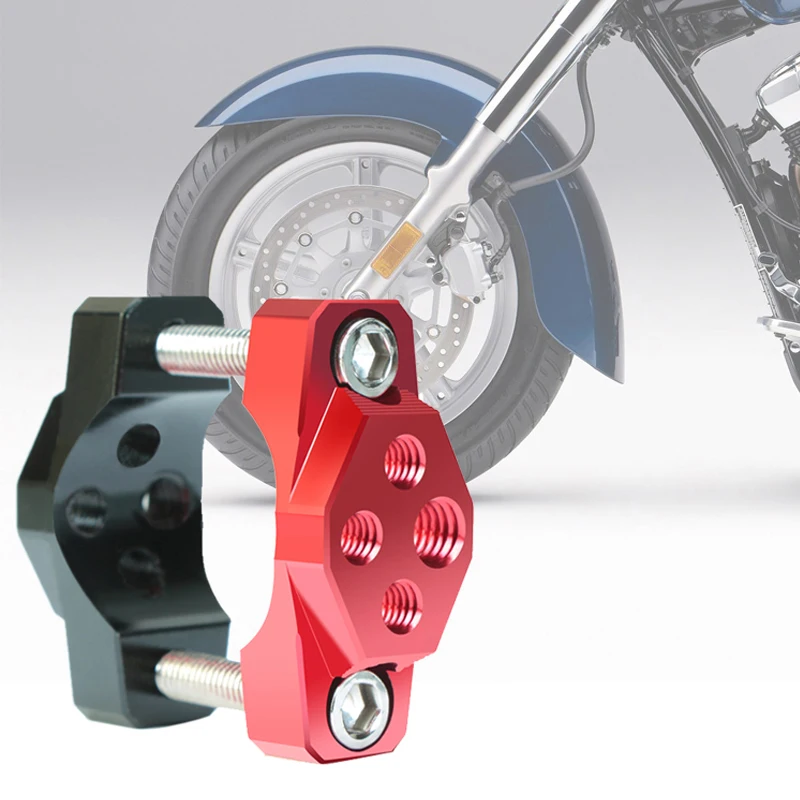 

Motorcycle Bicycle Aluminum Alloy Multifunction Press Code Headlight Fog Light Clamp Phone Handlebar Holder Bracket Fixed Frame