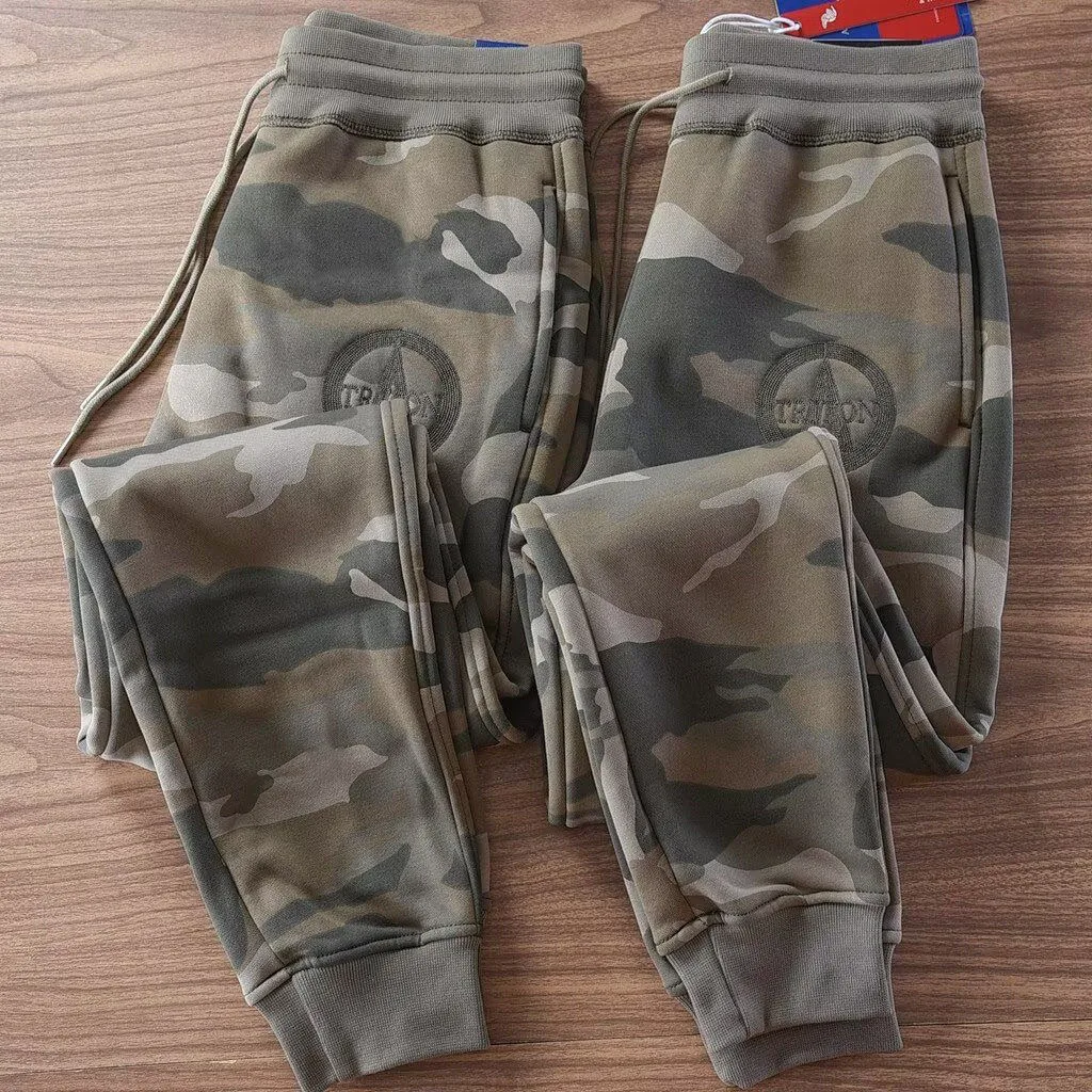Autumn and Spring Fashion Trend Printed Cuffed Sweatpants Men's Casual Loose Comfortable Breathable Plus Size High Quality Pants