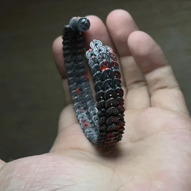 Ancient Copper Coin Sword Bracelet Retro Fashion Men's Bracelet Advanced Bracelet Personalized Hand Accessories Trend Bracelet