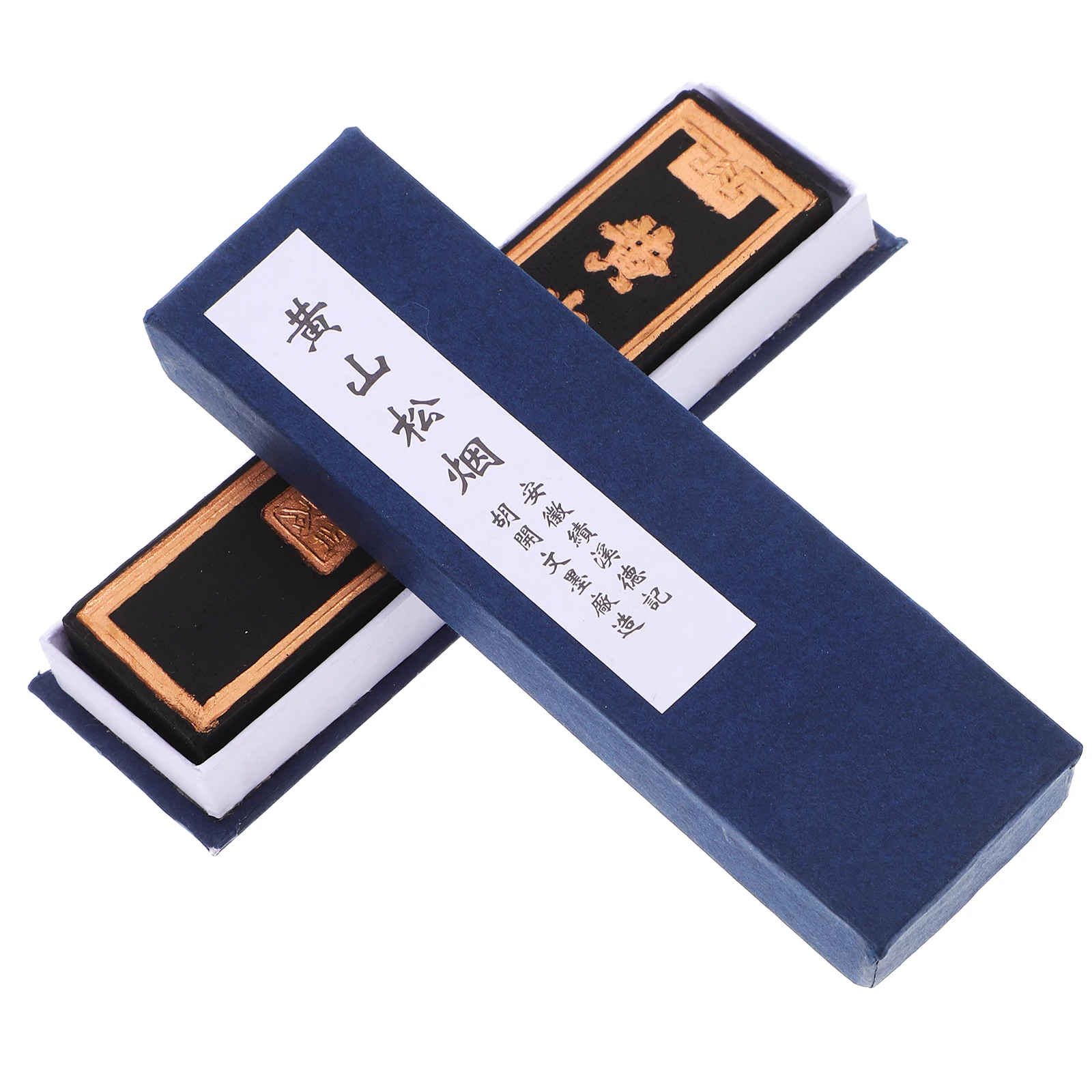 

Ink Painting Pine Smoke Chinese Calligraphy Stick Drawing Accessory Black Handmade Block