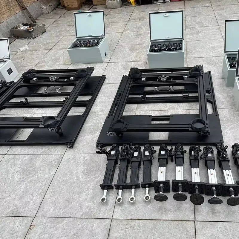 High Stability Aluminum  Racing Cockpit With 6DOF Motion Actuator System for Full Motion Driving ulator Experience