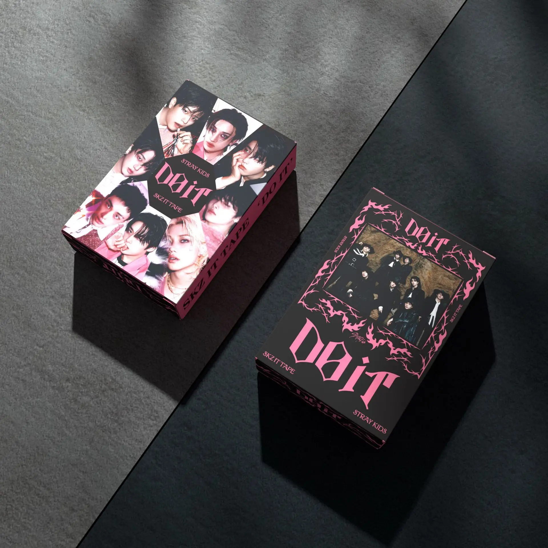 

KPOP new 55pcs StrayKids mini album DO IT small card celebrity merchandise HYUNJ IN collection lomo card collection gift