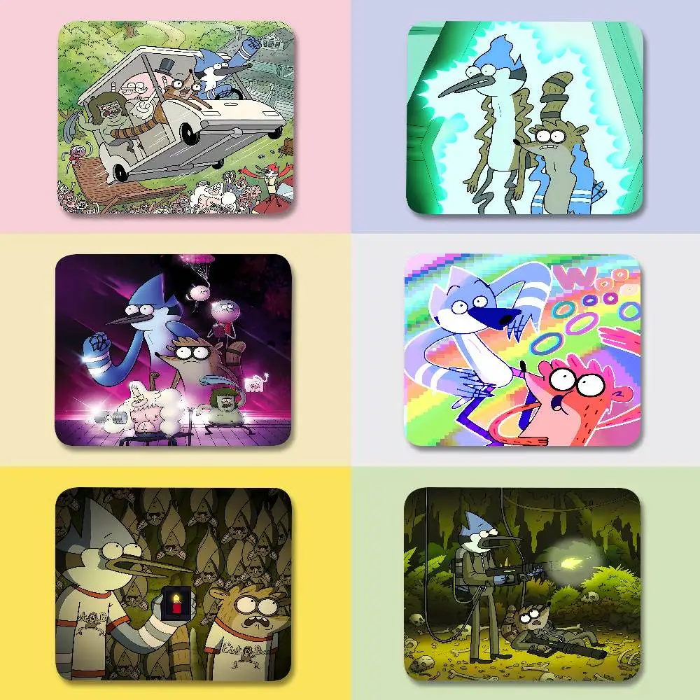 Mouse Pad Gaming Laptops Mousepad Gamer Carpet Keyboard Mat Desk Protector Anime Cartoon Mouse Pads Pop Cartoon R-Regular Show