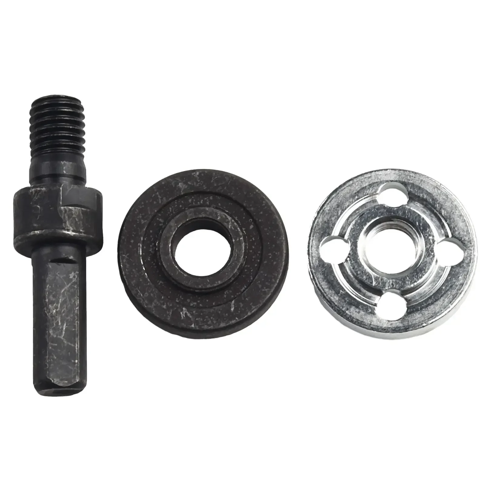 Imagem -06 - Broca Elétrica Biela Moedores Adaptador Aço Prata para Rebarbadora Acessórios 10 mm Preto