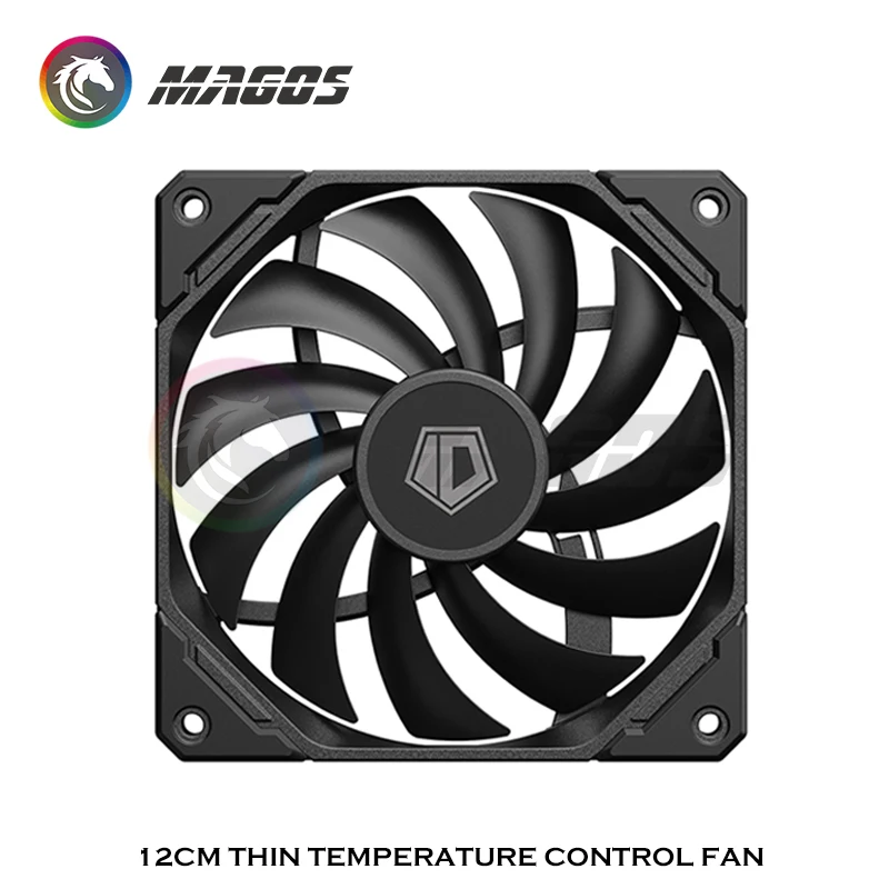 120MM PWM Cooling Fan 15mm Thin CPU Cooler Radiator For Water Cooling system PC Gamer DIY Cabinet MOD Computer Case Slim Fan