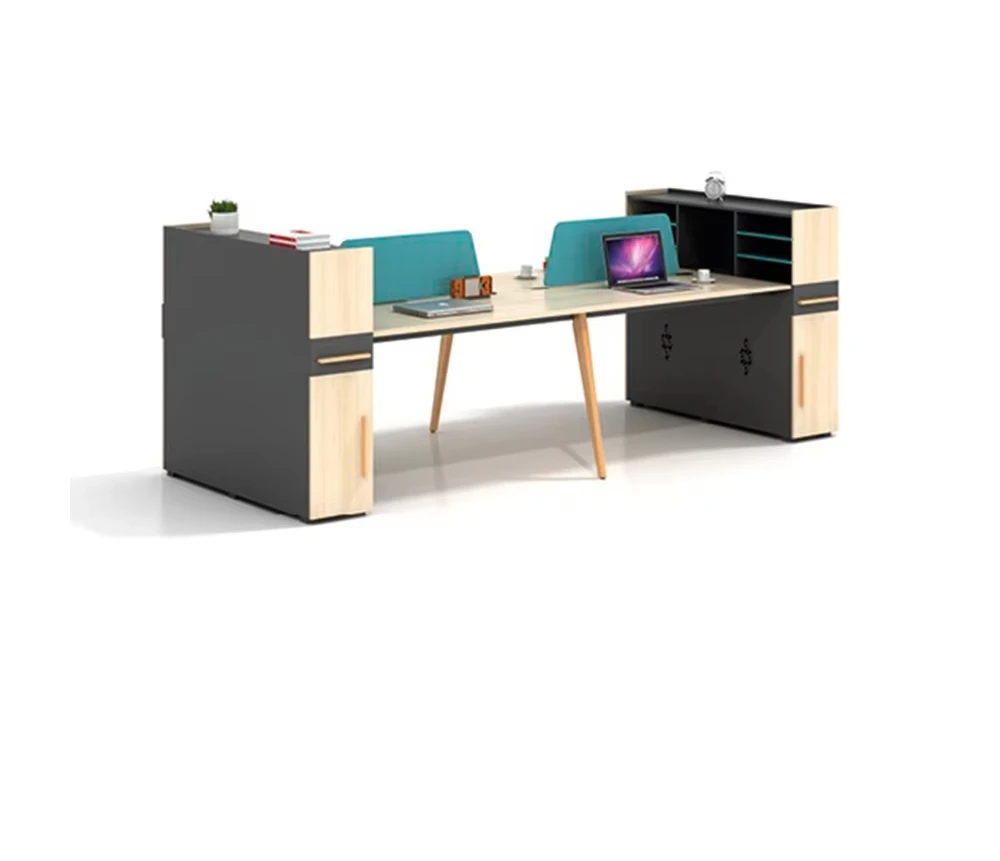 #Office Wood Desk Computer Table Set Modern Manager Workstation Desk