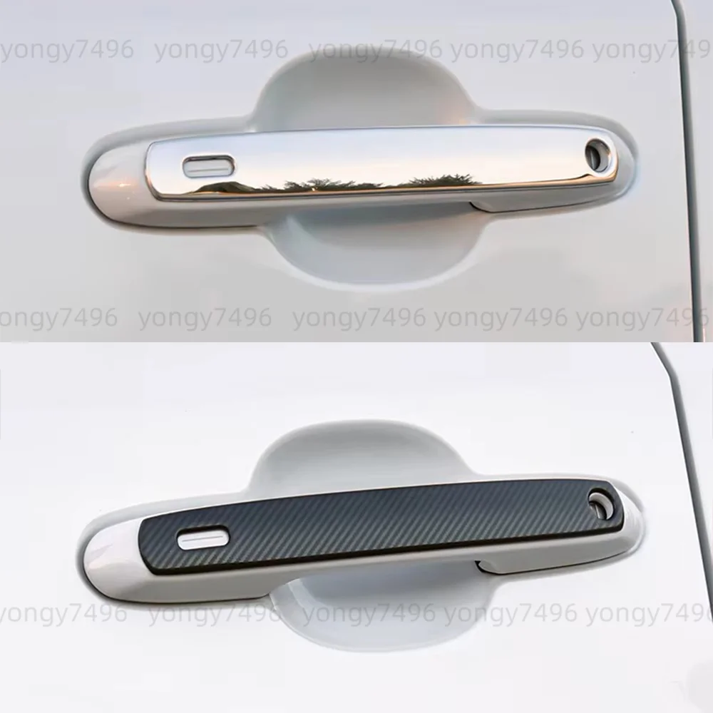 Car Upgrade For Lexus GX550 GX550H 2024-2025 Exterior Door Handle Chrome Sequins Trim Styling Upgrade Accessories