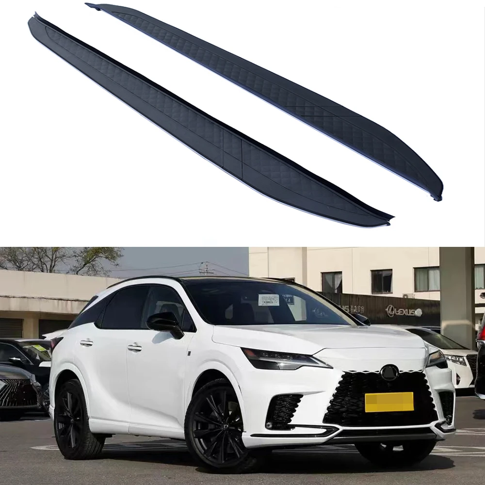 Running Board Fits for Lexus New RX 2023 2024 UP Side Step Fixed Stairs Nerf Bar